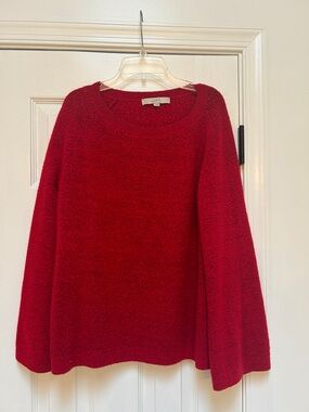 Women’s size medium sweater top flare sleeves